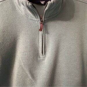 Lands' End Men's 1/4 Zip-Up Sweater Size 2XL